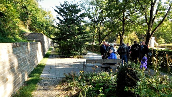 September 2016 Da im Jahr 2025 zwischen Freudenstadt und Baiersbronn eine Gartenschau stattfinden soll, informiert sich die BA auf dem Gelände der Gartenschau Nagold, um Ideen und Anregungen zu gewinnen. (Aufn.: al)